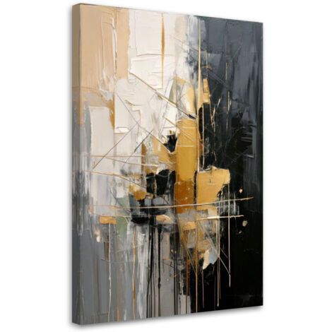 Wandbild Formen Abstraktion 40x60 cm (1/5)