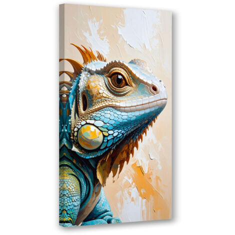 Wandbild Eidechsen-Reptilien-Natur 40x80 cm (1/5)