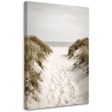 Wandbild Weg zum Strand Dünen Landschaft 40x60 cm