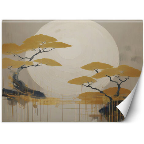 Fototapete Boho-Baum-Landschaft 400x280 cm