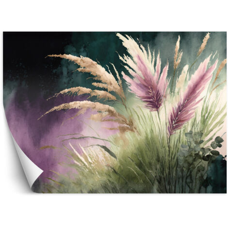 Fototapete Botanik Pampasgras Natur 100x70 cm (1/5)