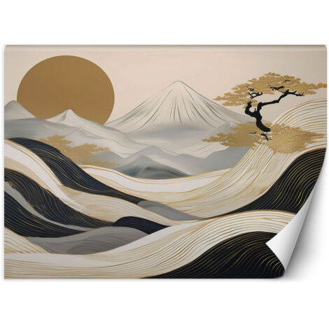 Fototapete Japanische Boho-Landschaft 300x210 cm (1/5)