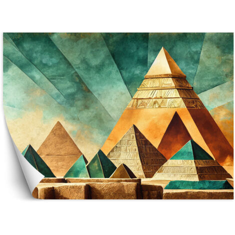 Fototapete Pyramiden Ägypten Abstrakt 200x140 cm (1/5)