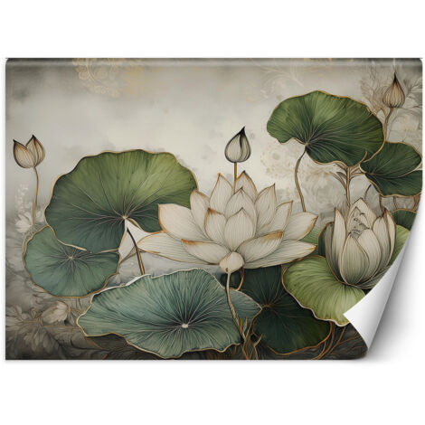 Fototapete Pflanzen Lilien Blumen 250x175 cm (1/5)