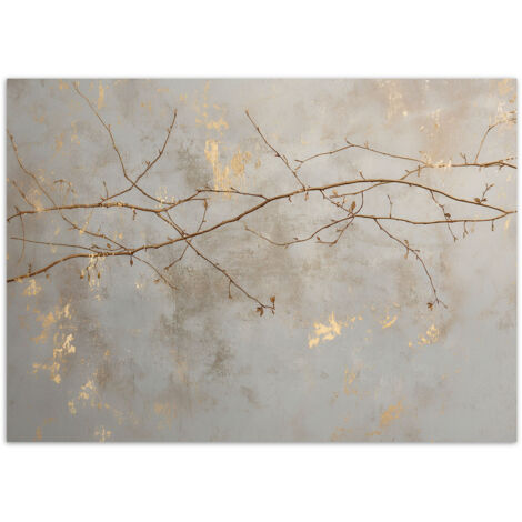 Fototapete Blätter Zweige Natur 250x175 cm