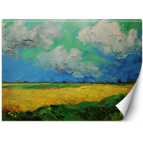 Fototapete Weizenfeld - V. van Gogh 250x175 cm (1/5)