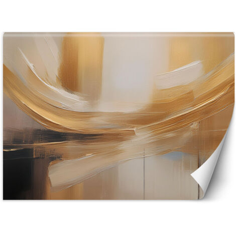 Fototapete Gemalte Abstraktion Beige 400x280 cm (1/5)