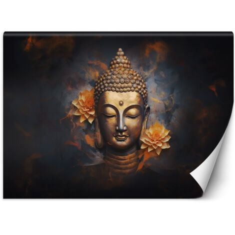 Fototapete Goldener Buddha abstrakt 200x140 cm (1/5)