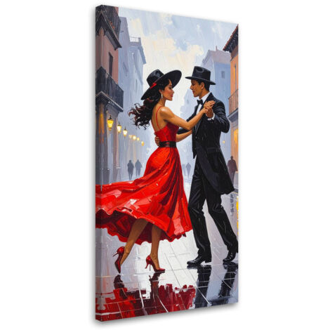 Wandbild Verliebtes Paar Tanz 40x80 cm (1/5)