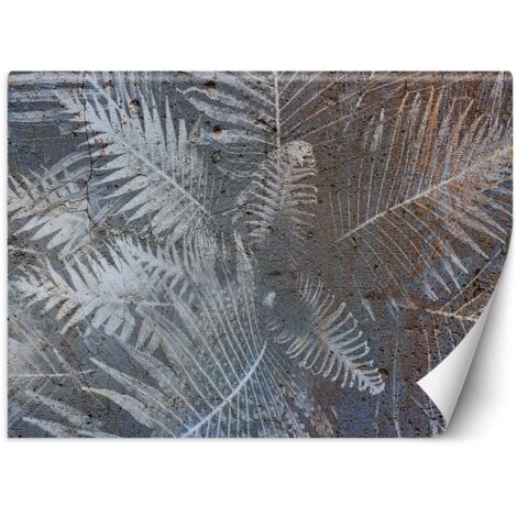 Fototapete Palmenblätter auf Beton 400x280 cm (1/5)