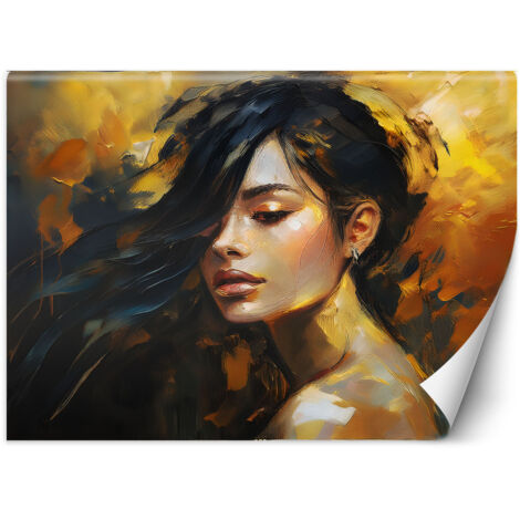 Fototapete Gold Weiblicher Glamour 250x175 cm (1/5)