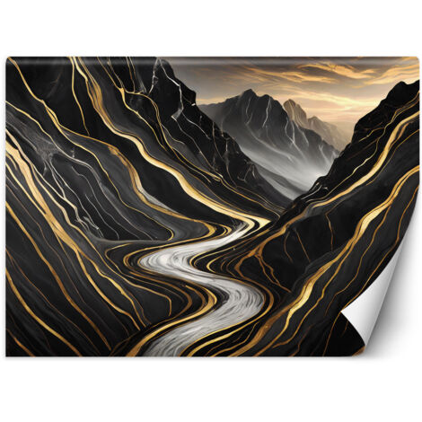 Fototapete Abstrakte Landschaft 100x70 cm (1/5)