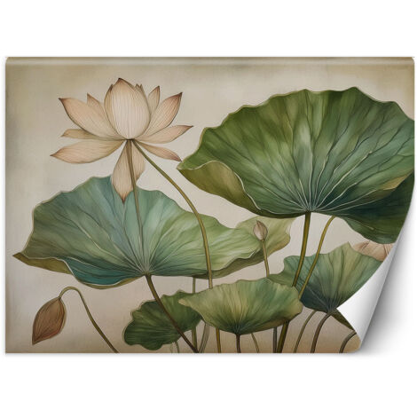 Fototapete Blätter Lilien Pflanzen 150x105 cm (1/5)