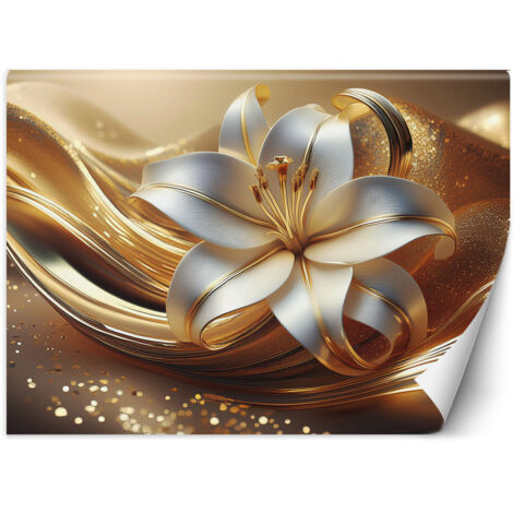 Fototapete Lilie Blume Glamour 350x245 cm