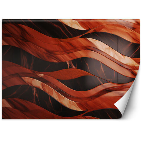 Fototapete Wellen Marmor Textur 250x175 cm (1/5)