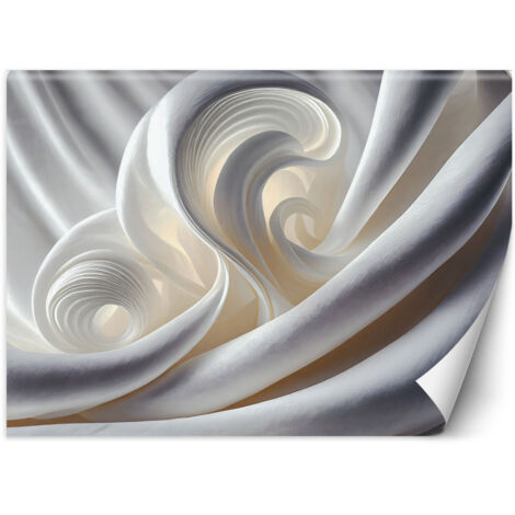 Fototapete Weiße abstrakte 3D 200x140 cm (1/5)