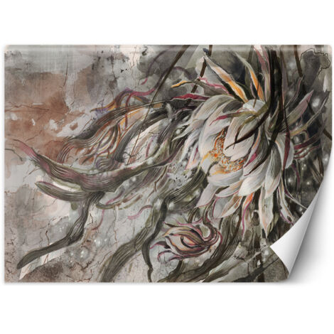 Fototapete Bouquet Blumen Pflanzen Braun Beige 250x175 cm (1/5)