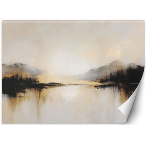 Fototapete Beige Abstraktion 100x70 cm (1/5)