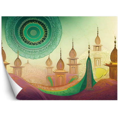 Fototapete Mandala Islamische Stadt 250x175 cm (1/5)