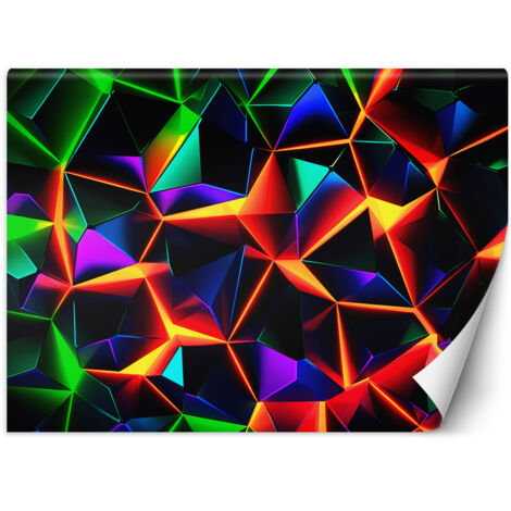 Fototapete Geometrische Abstraktion 3D 400x280 cm (1/5)