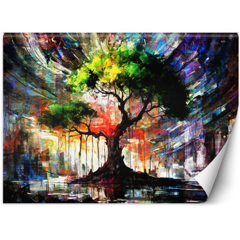 Fototapete Natur Baum Abstraktion 250x175 cm (1/5)