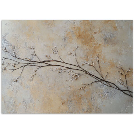 Fototapete Zweige Blumen Knospen 250x175 cm