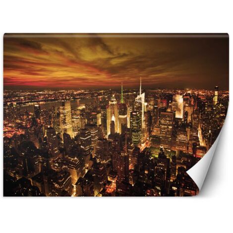 Fototapete Mitternachts-Manhattan 200x140 cm (1/5)