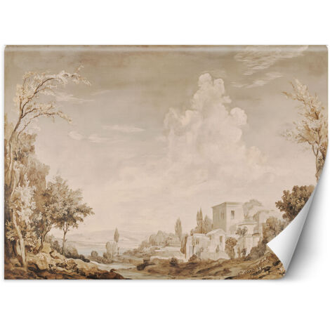 Fototapete Landschaft in Sepia 300x210 cm (1/5)