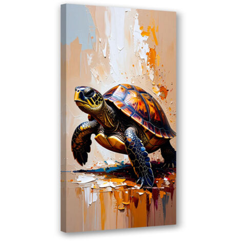 Wandbild Schildkröte Meer Ozean Natur 50x100 cm (1/5)