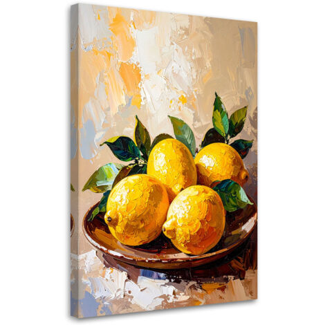 Wandbild Zitronen Obst 60x90 cm (1/5)