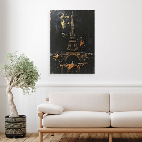 Wandbild Paris Eiffelturm Stadt 60x90 (1/4)