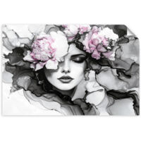 Selbstklebendes Poster – Wandsticker Die große Welle von Kanagawa 60x40 cm
