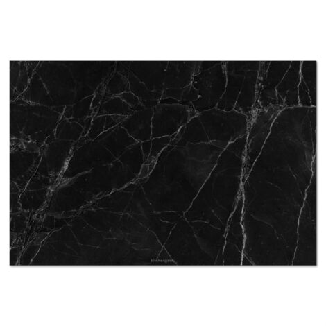 PANEL ANTISALPICADURAS COCINA Negro - Mármol 80x55