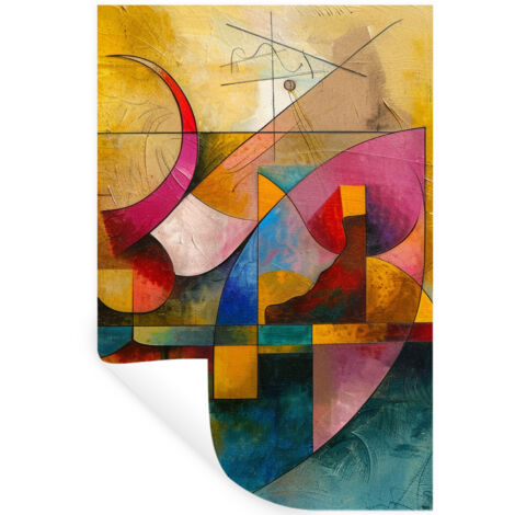 ADHESIVO DE PARED Arte - Abstracto - Moderno 40x60