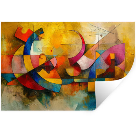 ADHESIVO DE PARED Arte - Abstracto - Moderno 60x40