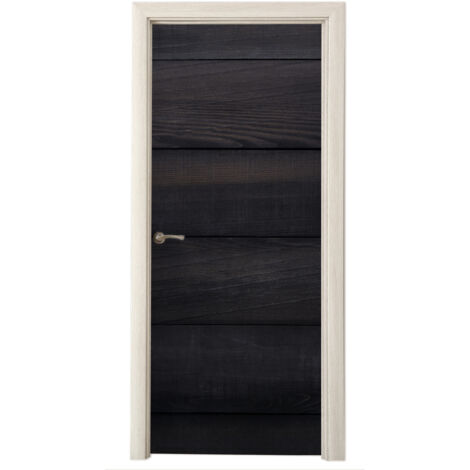PEGATINA DE PUERTA Fondo negro con una estructura de tablones Cuadros Para Dormitorio