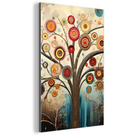 CUADRO DE METAL Árbol - Árbol de la vida - Color Cuadros Para Dormitorio 60x90