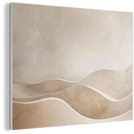 CUADRO ACÚSTICO Beige - Naturaleza - Abstracto - Moderno Absorbe el sonido 100x70