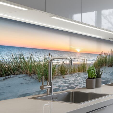 SALPICADEROS DE COCINA Sol - Naturaleza - Playa 150x80