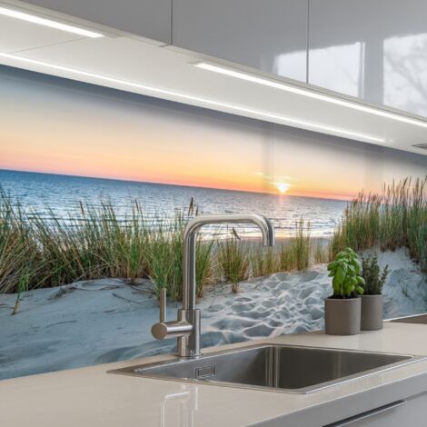 SALPICADEROS DE COCINA Sol - Naturaleza - Playa 200x60