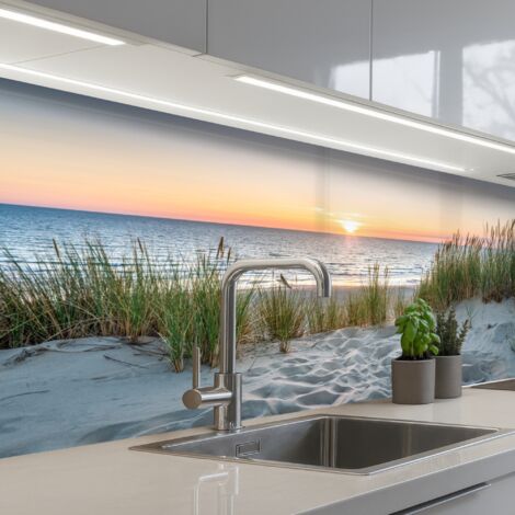 SALPICADEROS DE COCINA Sol - Naturaleza - Playa 200x80