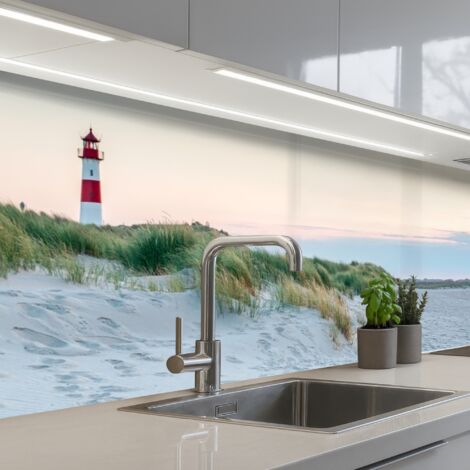 SALPICADEROS DE COCINA Faro - Naturaleza - Playa 300x80