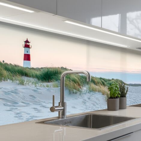 SALPICADEROS DE COCINA Faro - Naturaleza - Playa 200x60