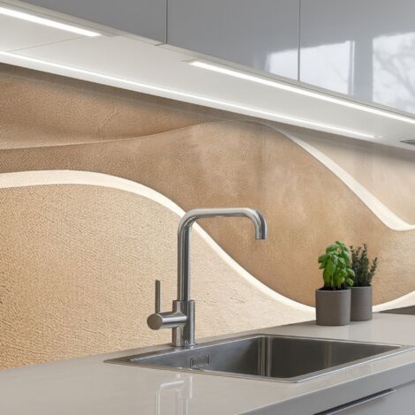 SALPICADEROS DE COCINA Beige - Naturaleza - Abstracto - Moderno 300x80