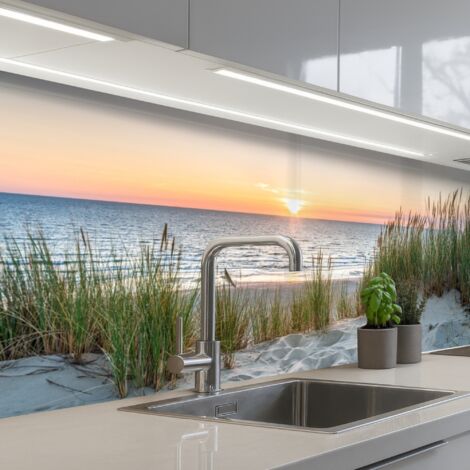 SALPICADEROS DE COCINA Sol - Naturaleza - Playa 300x80