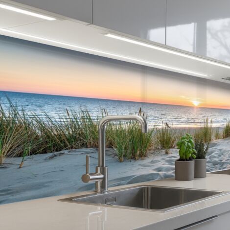 SALPICADEROS DE COCINA Sol - Naturaleza - Playa 150x60