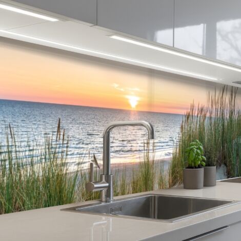 SALPICADEROS DE COCINA Sol - Naturaleza - Playa 350x60