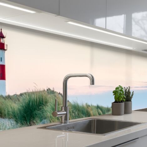 SALPICADEROS DE COCINA Faro - Naturaleza - Playa 500x60