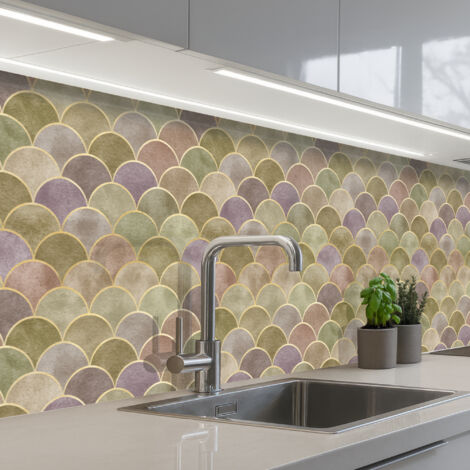 SALPICADEROS DE COCINA Suave - Dorado - Colorido 250x60