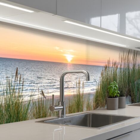 SALPICADEROS DE COCINA Sol - Naturaleza - Playa 500x80